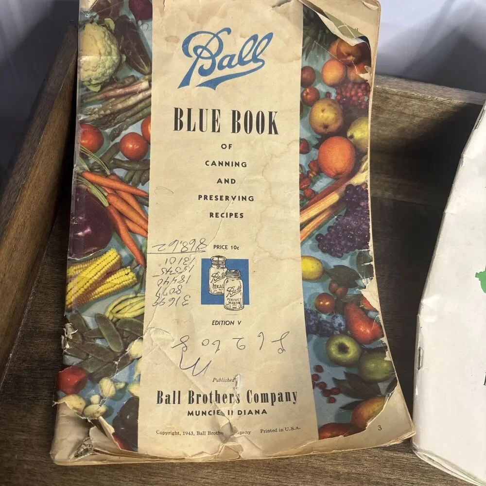 Vintage Canning Booklets-Ball And Hazel-Atlas Company